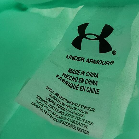 Under Armour Girls Hooded Jacket – Size 5, Mint, Unworn - Picture 7 of 7